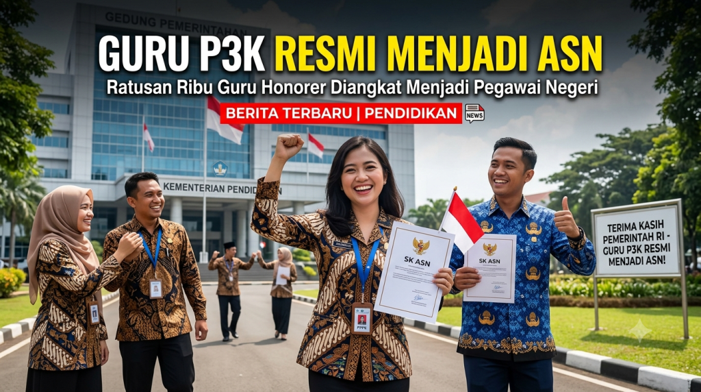 Skema Guru PPPK Jadi ASN 2026: Syarat, Mekanisme, dan Kepastian Karir
