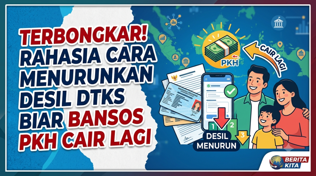 Terbongkar! Ini rahasia cara menurunkan desil DTSEN